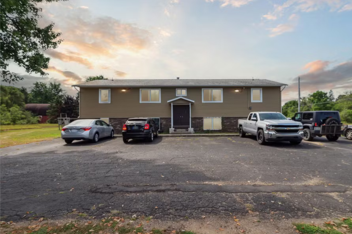 Michigan multi-unit rental home exterior